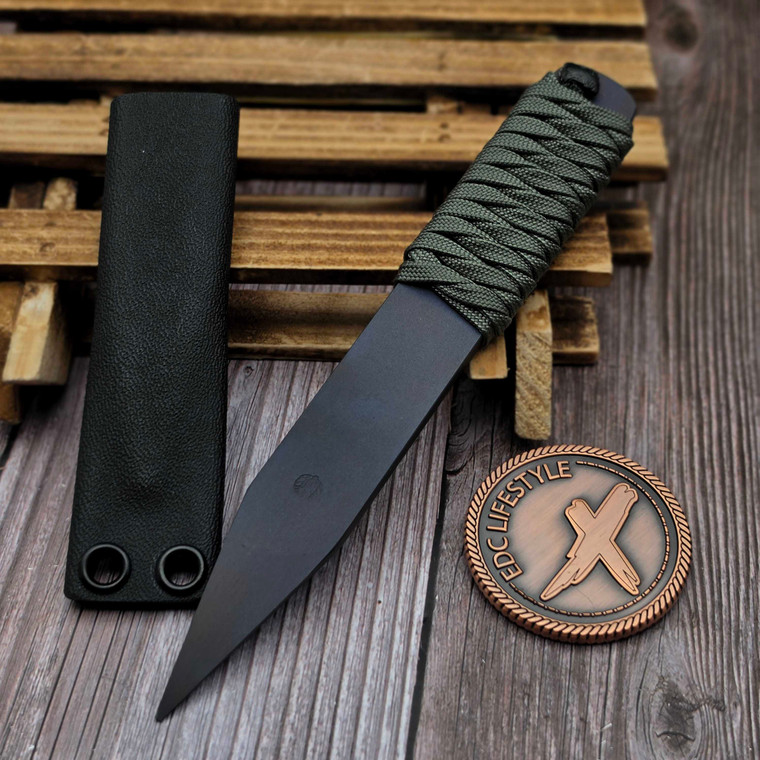 Strider Knives 6.3" Nail Green Paracord S3