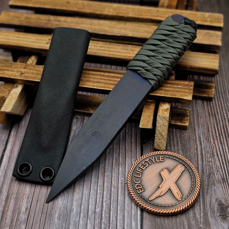 Strider Knives 6.2" Nail Green Paracord S4