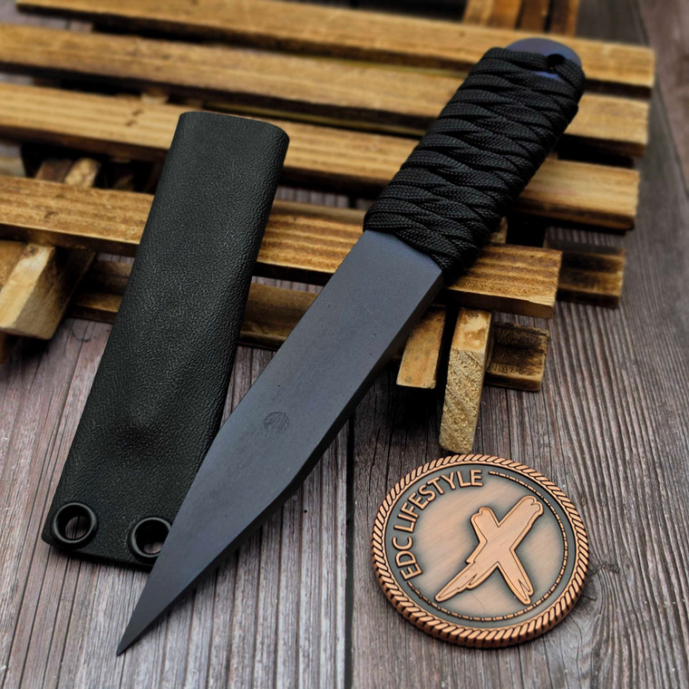 Strider Knives 6.8" Nail Black Paracord S2