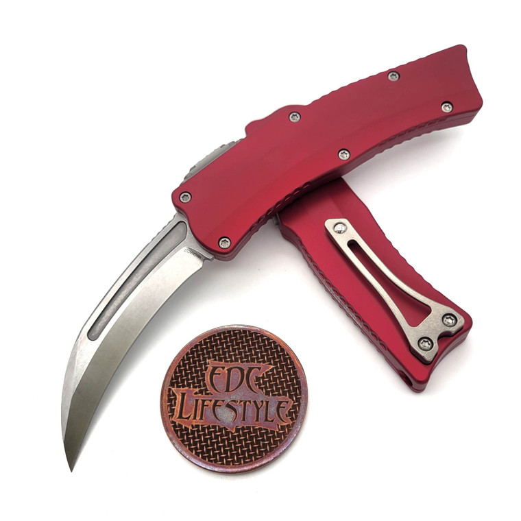 Heretic Roc Stonewash Blade Red H060-2A-RED