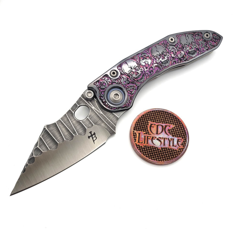 Borka Blades チタニウム チタン ロゴ コイン パッチ モラルパッチ Borka Blades チタニウム チタン ロゴ コイン パッチ モラル