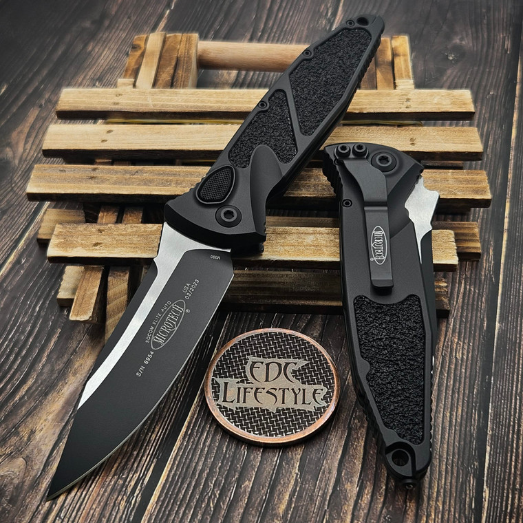 Microtech Socom Elite 160A-1T Tactical Single Edge Auto