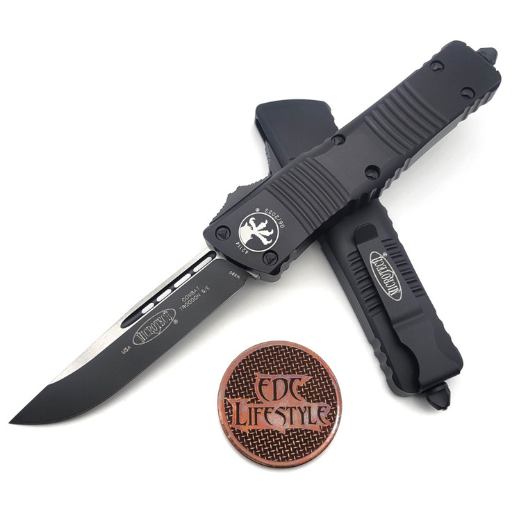 Microtech Combat Troodon 143-1T Black Tactical Single Edge