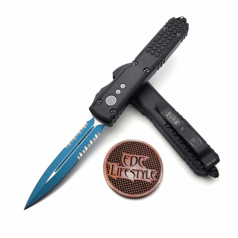 Microtech Ultratech 122-2JK Jedi Knight Double Edge Partial Serrated