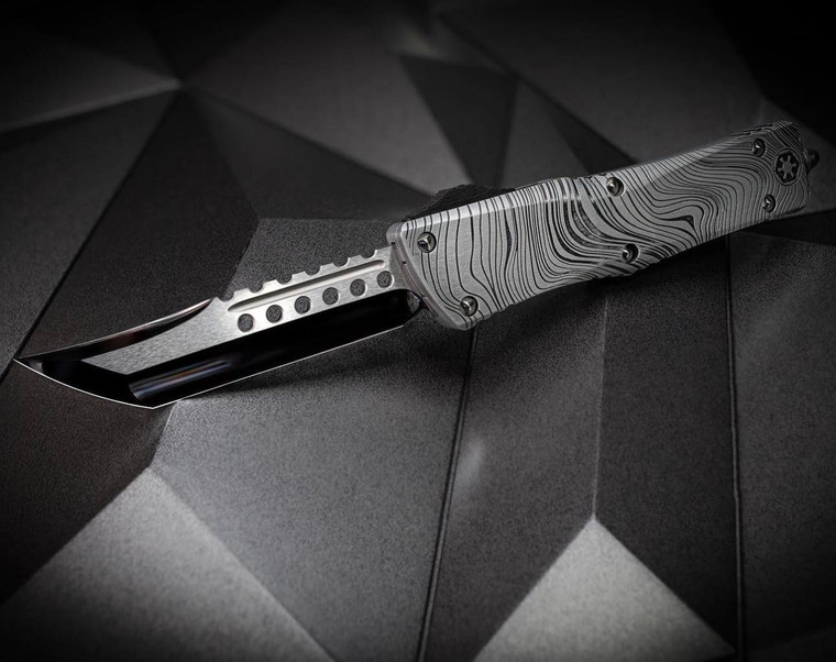 Marfione Custom Combat Troodon Hellhound Tanto Mirror Polish Beskar Alloy w/Satin Finish HW Serial 004 - Preowned