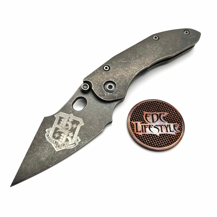 Borka Blades Stitch Chisel Grind Crest Logo Apocalyptic - Preowned