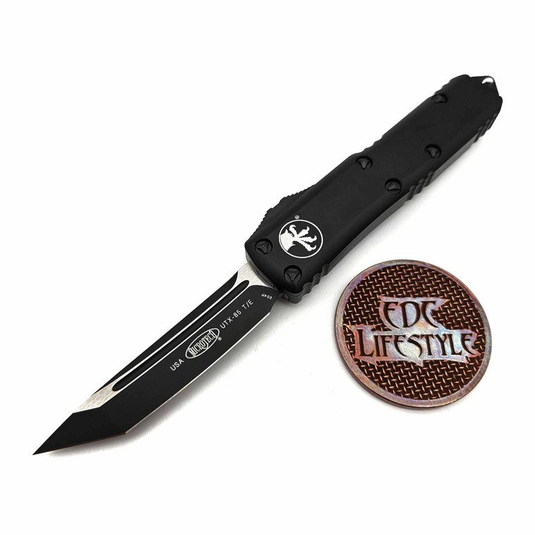 Microtech UTX-85 233-1T Black Tactical Tanto Standard - Preowned