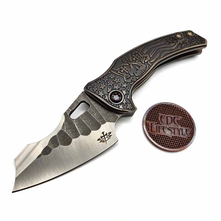 Borka Blades/Ti2 Design Shylock TRD Patriot  Rock Grind Blade