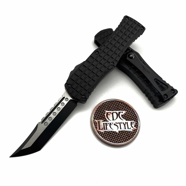 Microtech 919-1TFRS Hera Hellhound Tactical Frag Black Standard Signature Series