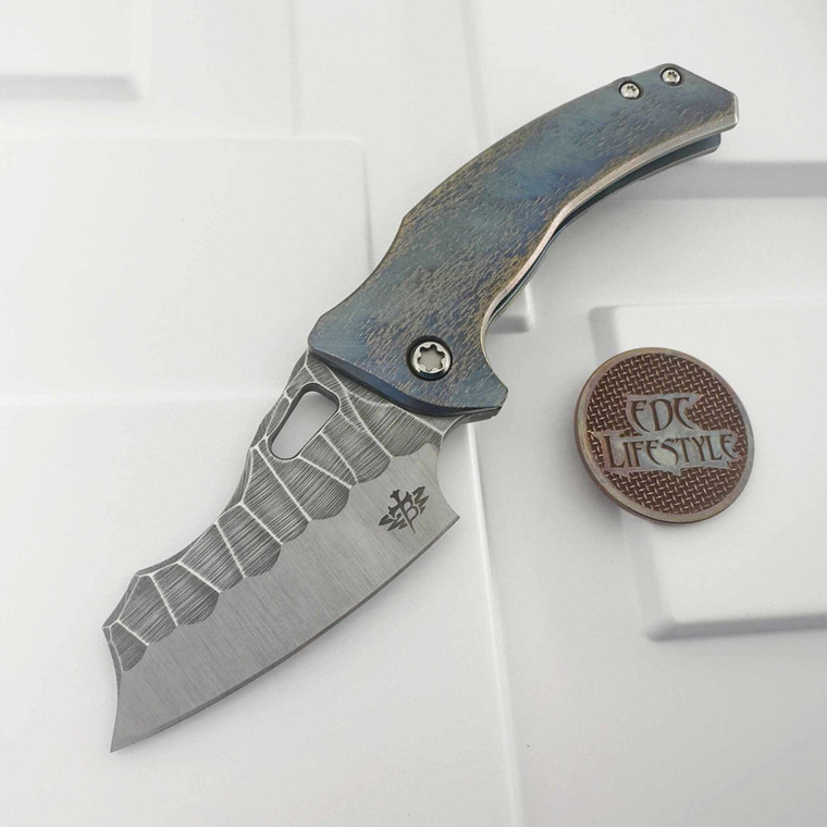 Borka Blades/Ti2 Design Shylock Cosmic w/Full Rocked Blade