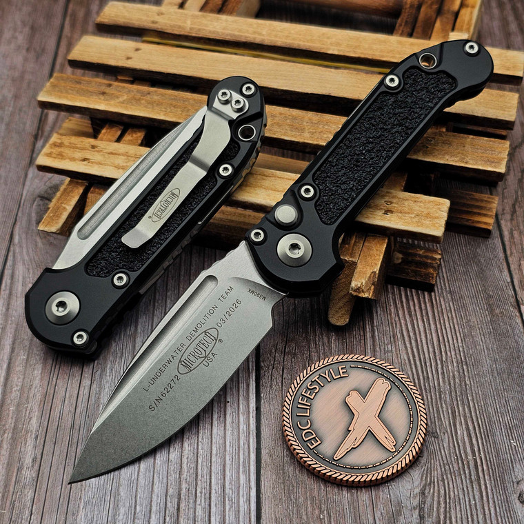 Microtech LUDT S/E Generation III 1135-10 Black Stonewash Standard by EDC Lifestyle