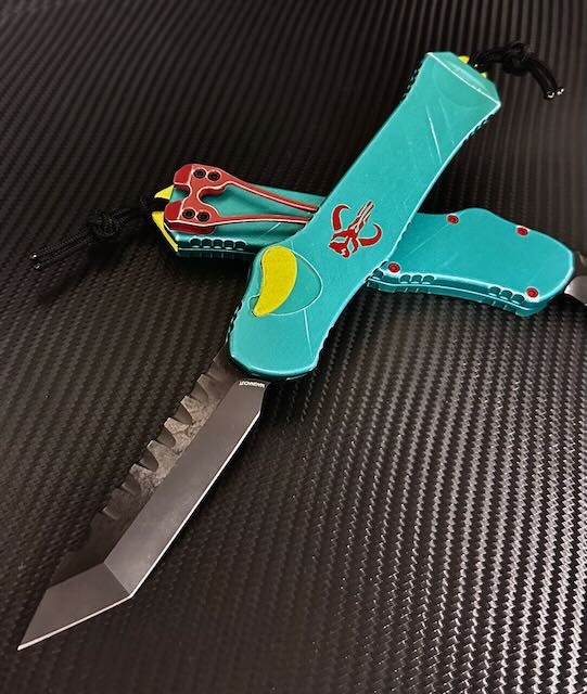 Heretic Knives Hydra Single Action DLC Tanto Bounty Hunter H006-6A