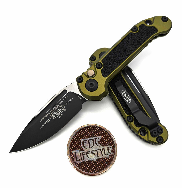 Microtech LUDT S/E Gen III 1135-1OD OD Green Black Standard