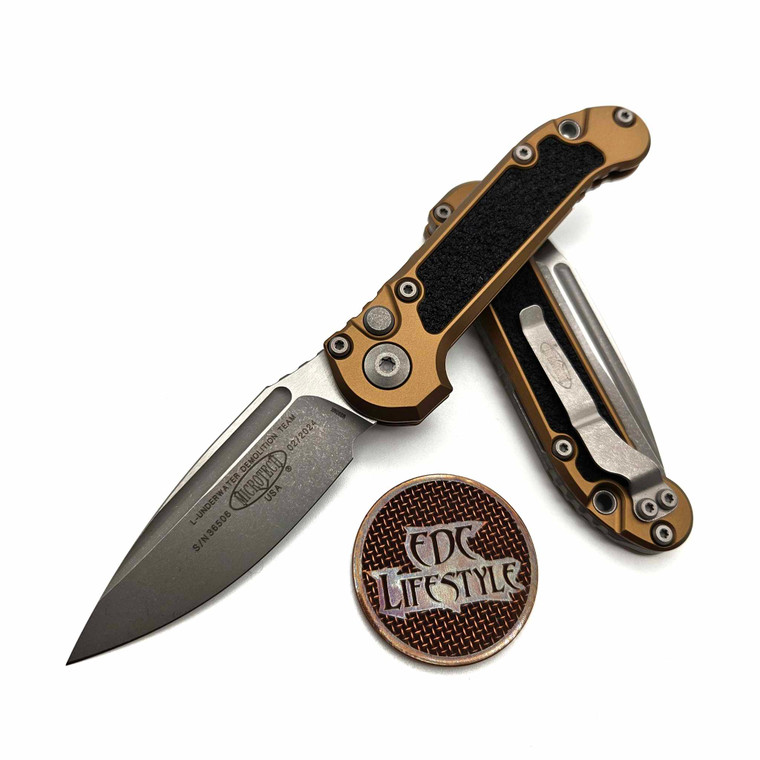 Microtech LUDT S/E Generation III 1135-10APTA Tan Apocalyptic Standard