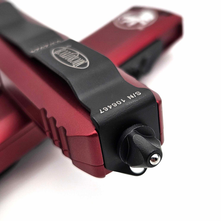 Milwaukee Microtech Microtech UTX-85 231-1MR Merlot Single Edge Black Standard
