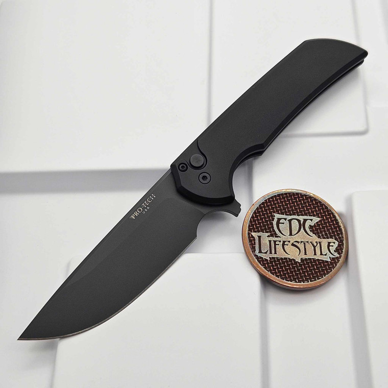 Pro-Tech Knives Mordax DLC Black Magnacut 3.5" Blade MX103