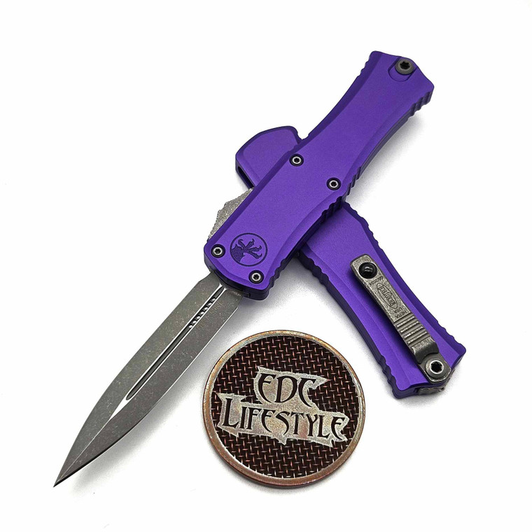Microtech Hera II Mini Purple 2.90" D/E Apocalyptic 1702M-10APPU By Edc Lifestyle