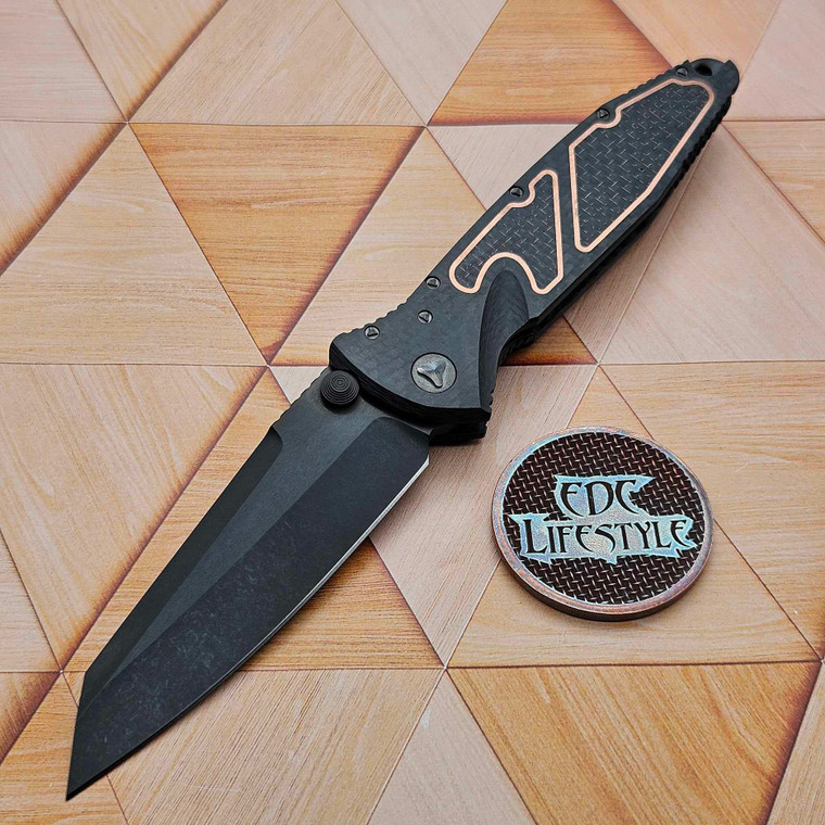 Marfione Custom Socom Elite - Warcom DLC Two-Tone Apocalyptic Finish Carbon Fiber w/Copper Trim LSCF & DLC HW