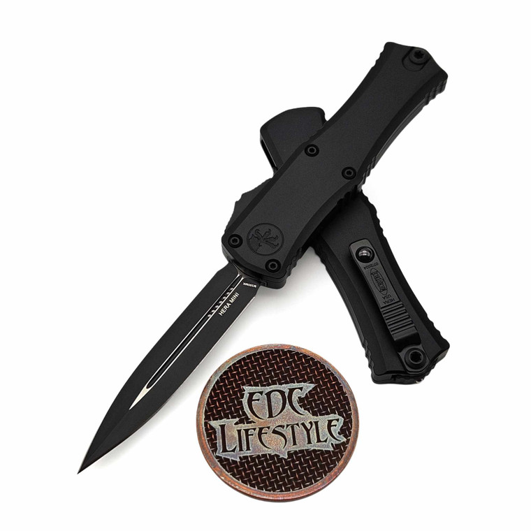 Microtech Hera II Mini Black 2.90" D/E Tactical 1702M-1T By Edc Lifestyle