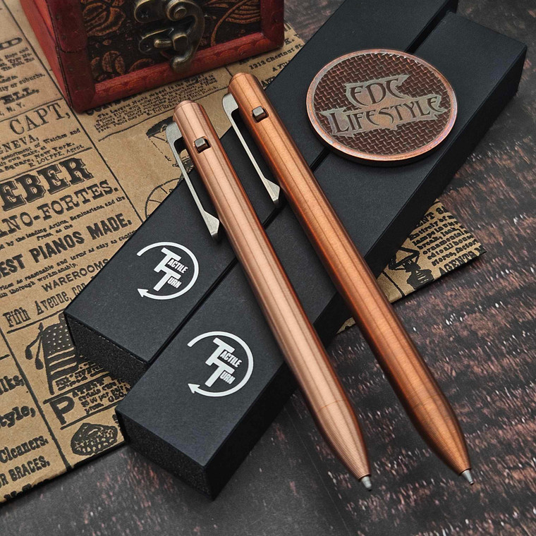 筆記具 Autmog36 Click Pen C110 Pure Copper Body 筆記具 Autmog36 Click Pen C110 Pure Copper Body Copper Click Pen