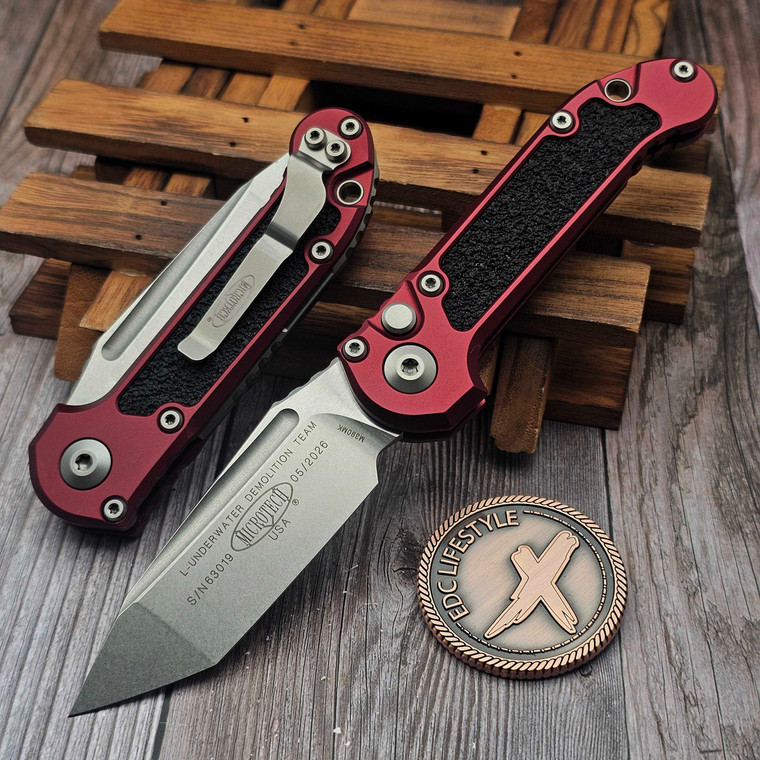 Microtech LUDT T/E Generation III 1136-10PU Purple Stonewash Standard