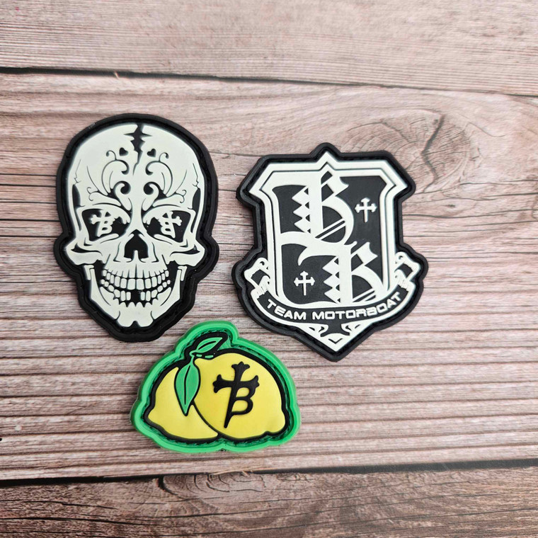 Borka Blades Logo Patch w/Velcro backing Promo