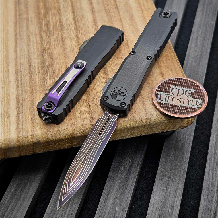 Microtech Ultratech Gen III ZBP Blue Baker Forge Icestorm