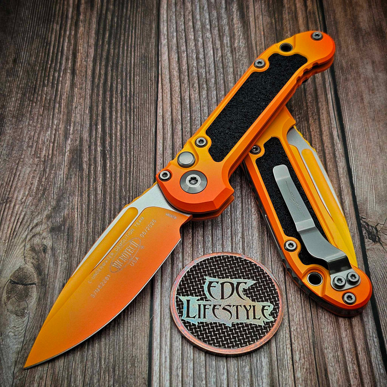 Microtech LUDT S/E Gen III 1135-1LPSUS Cerakote Sunrise