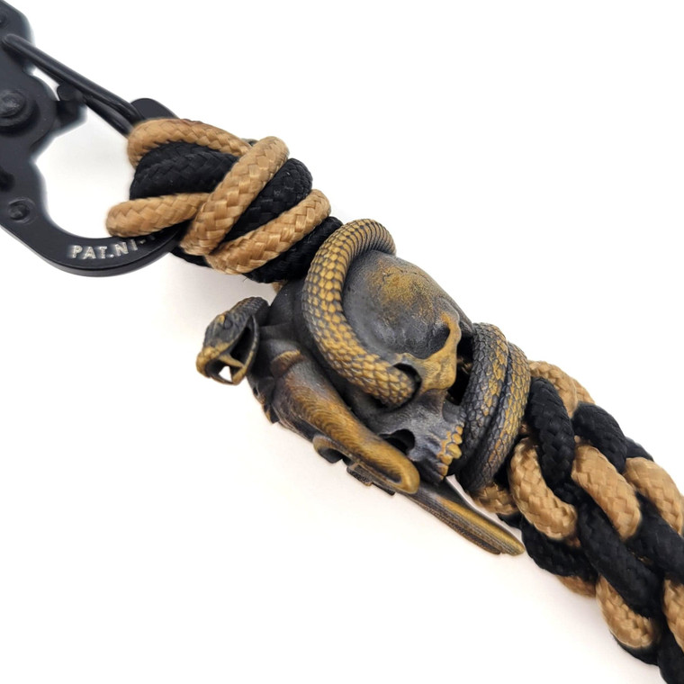 Microtech Spartan Viper Lanyard w/Hammered Copper Logo