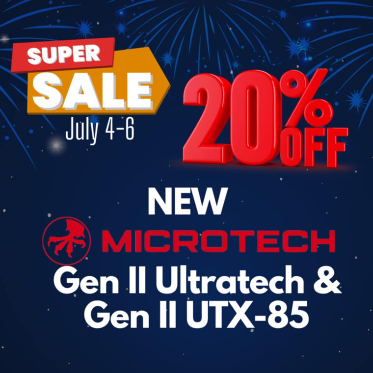 Microtech Knives Ultratech & UTX-85 Gen II 20% OFF Sale!