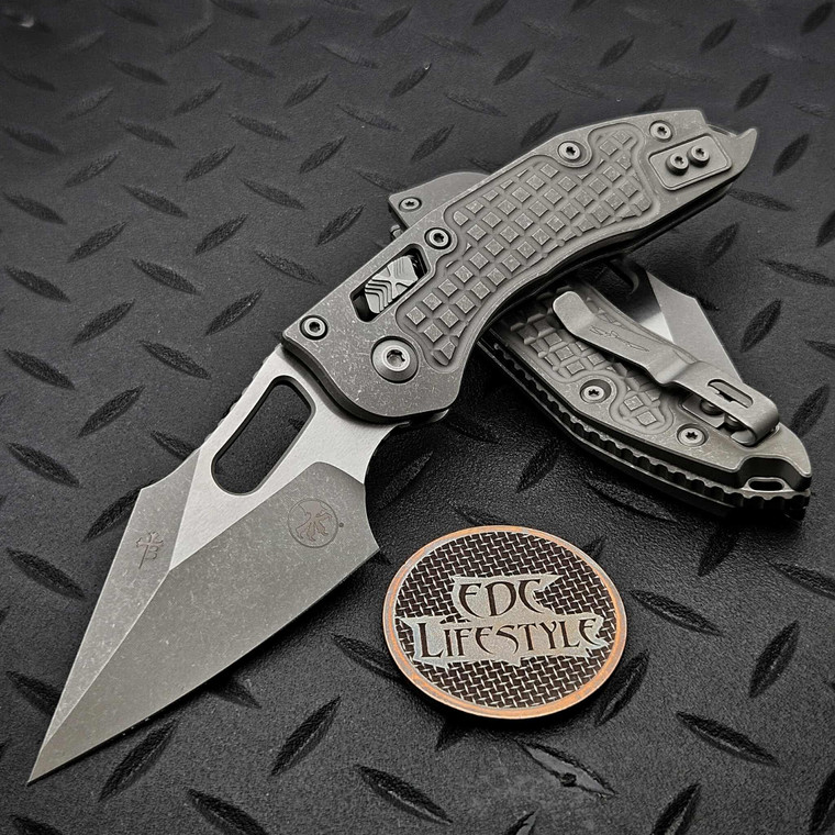 Microtech Stitch Ram-Lok 169RL-10APFRMS1 Titanium Frag Apocalyptic