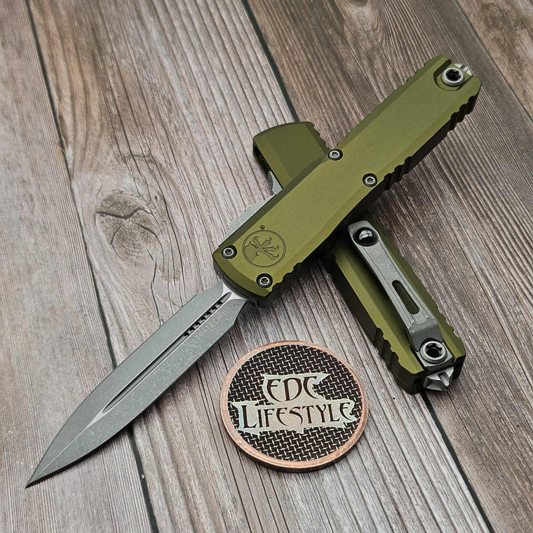 Microtech Ultratech Gen IV OD Green D/E 3.55