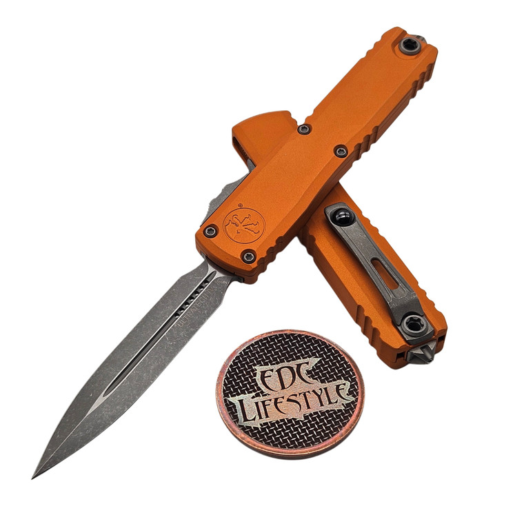 Microtech Ultratech Gen IV Tequila Sunrise D/E 3.55