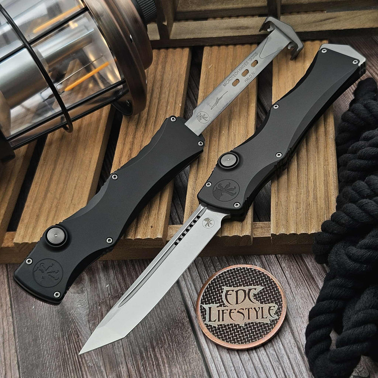 Microtech Marfione Select Halo IV Tanto Edge Stonewash 1151-10MS1