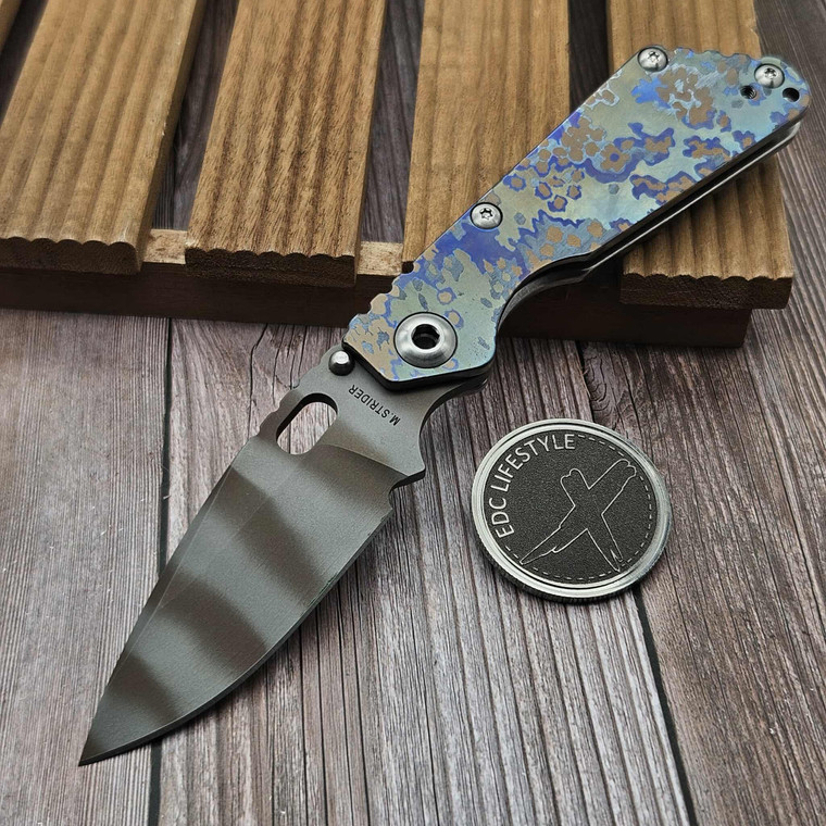 Mick Strider Knives SNG Triger Stripe Magnacut