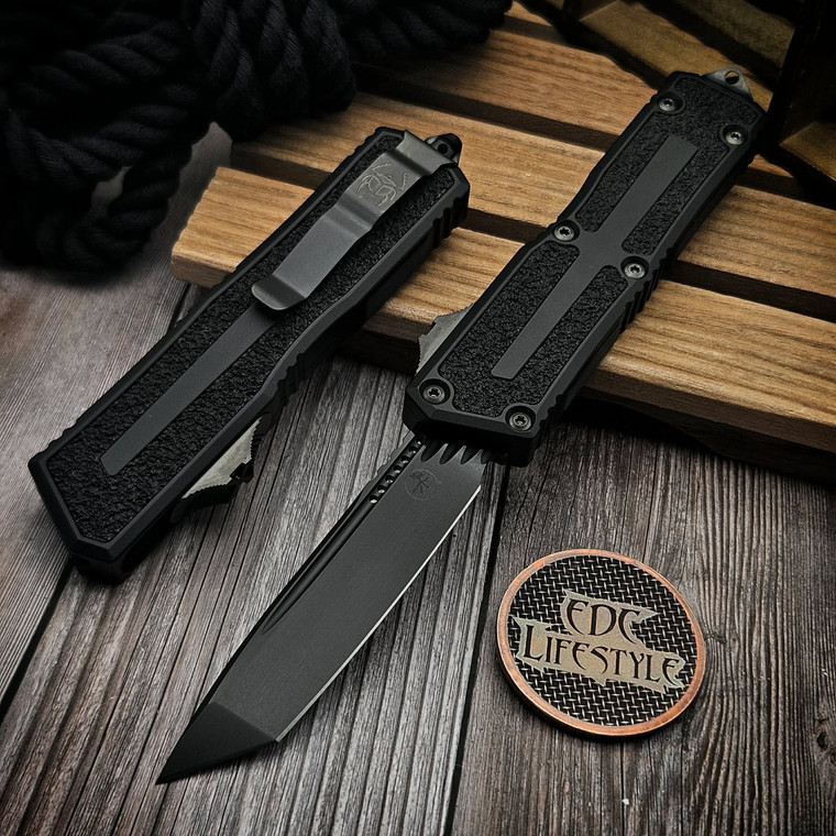Microtech Scarab II T/E Gen III Shadow DLC Standard 1279-1DLCTSH