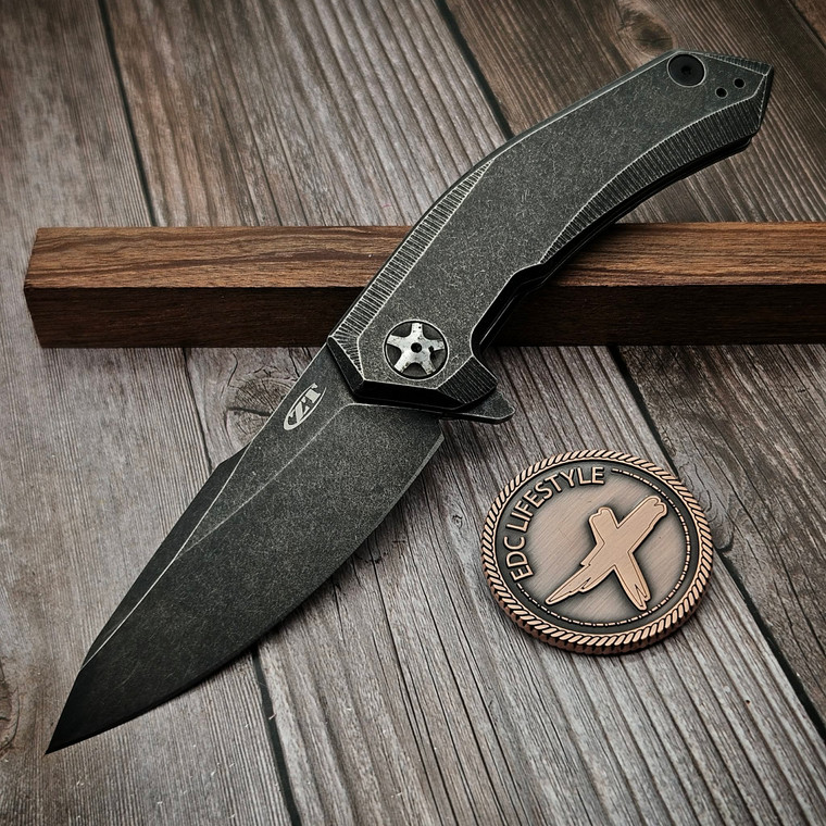 Zero Tolerance Titanium Frame Lock S35VN 0095BW - Preowned