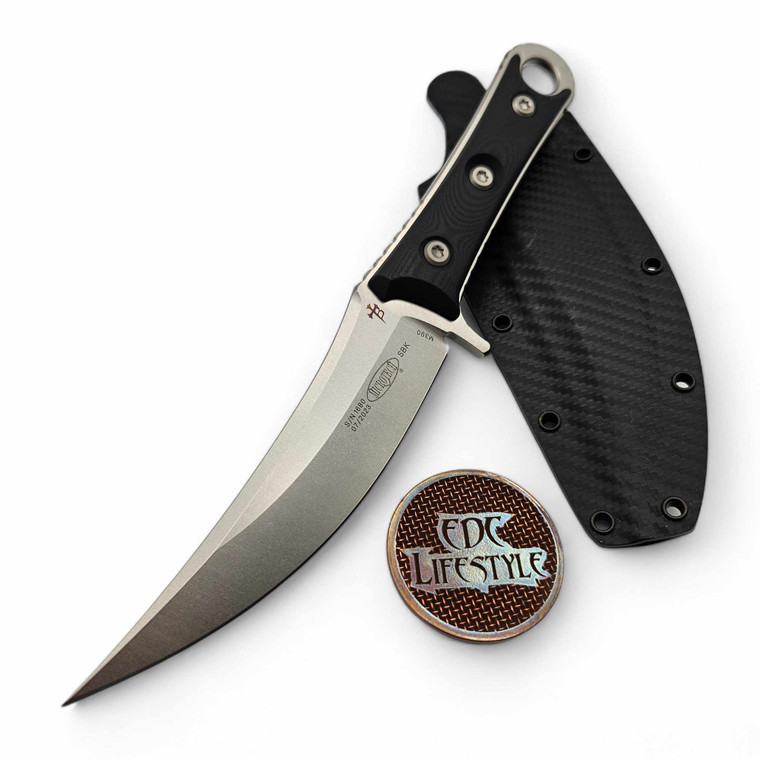 Microtech/Borka Blades SBK 200-10 Stonewash Single Edge Persian