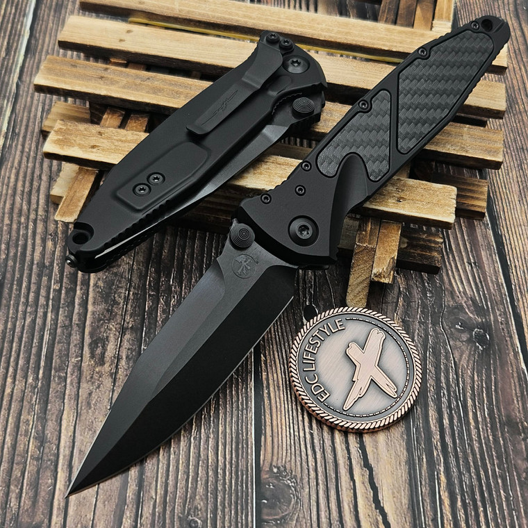Microtech Socom Elite Manual DLC Carbon Fiber 4