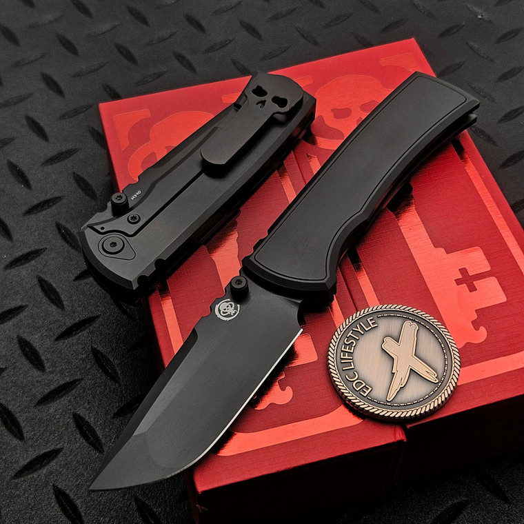 Chaves Integral Redencion 229 Titanium Magnetic Inlay SW/Satin Flats Black PVD D/P