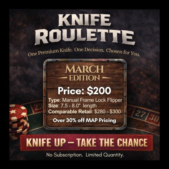 Monthly Knife Roulette - March 2026 Edition