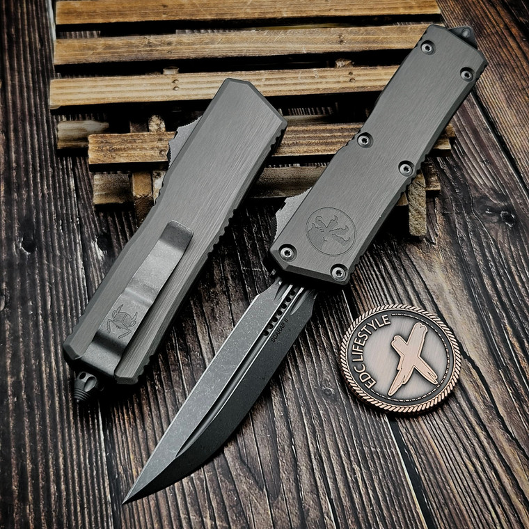 Microtech Natural Clear Executive Scarab II D/E-S Gen III