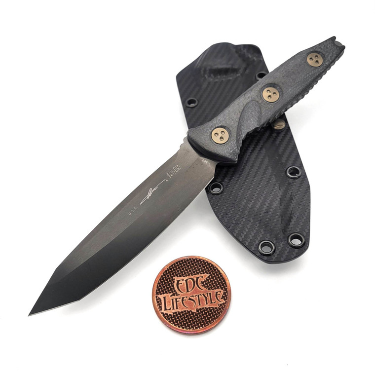 Microtech 114-1DLCCFS Socom Alpha Tanto Fixed DLC Blade