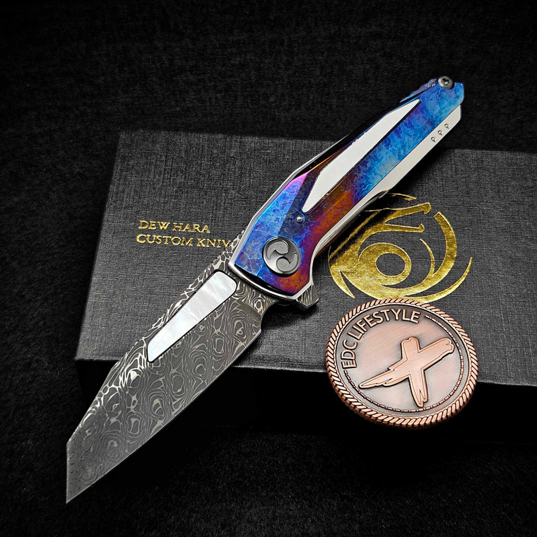 Dew Hara Chronos Vine & Roses Damascus Cosmic Storm #1 of 1