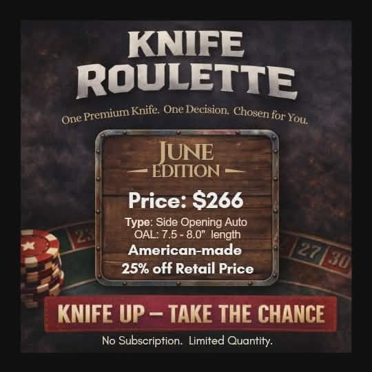 Knife Roulette Mystery Box June 2026