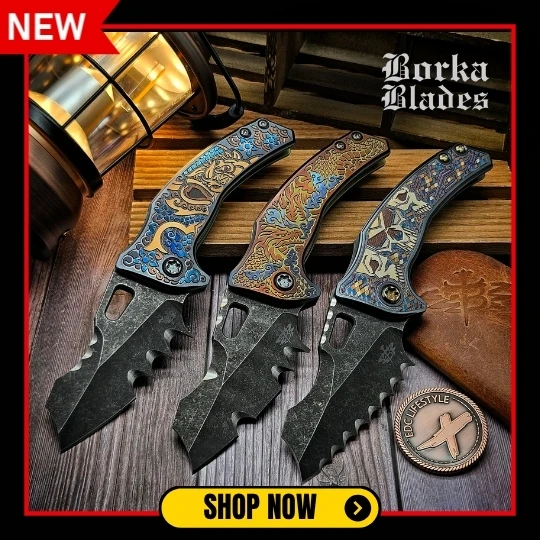 Borka Blades Shylock Ti2 Designs