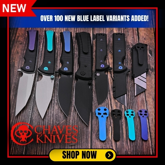 Blue Label Chaves Knives