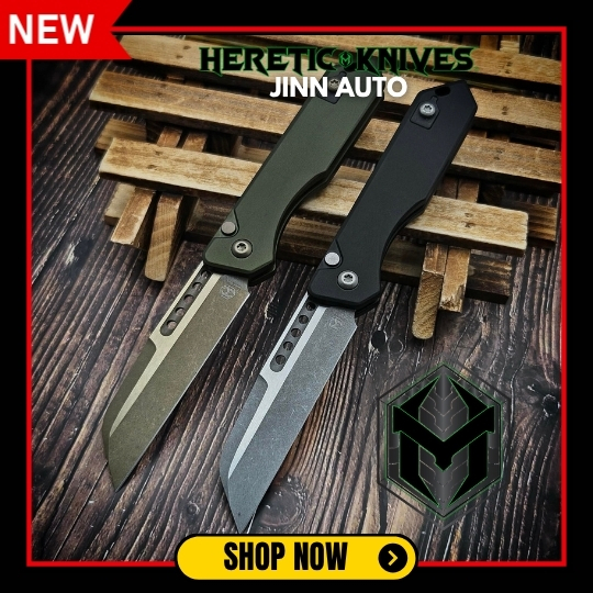Heretic Knives Jinn Auto Knives
