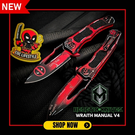 Heretic Knives Wraith Manual V4 Deadpool 