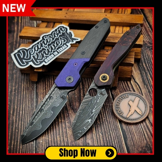 Keanison Knives Basset and Corso Liner Lock